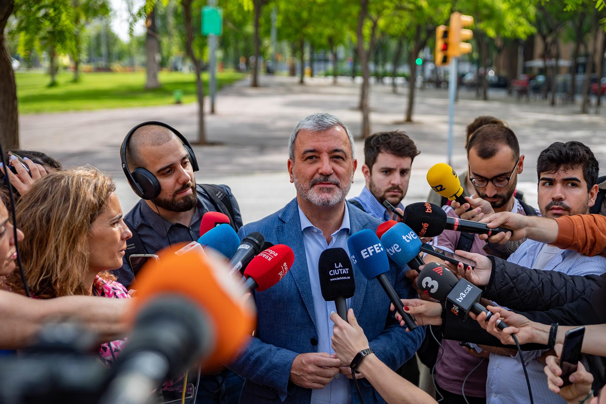 Voto elecciones municipales Jaume Collboni 2